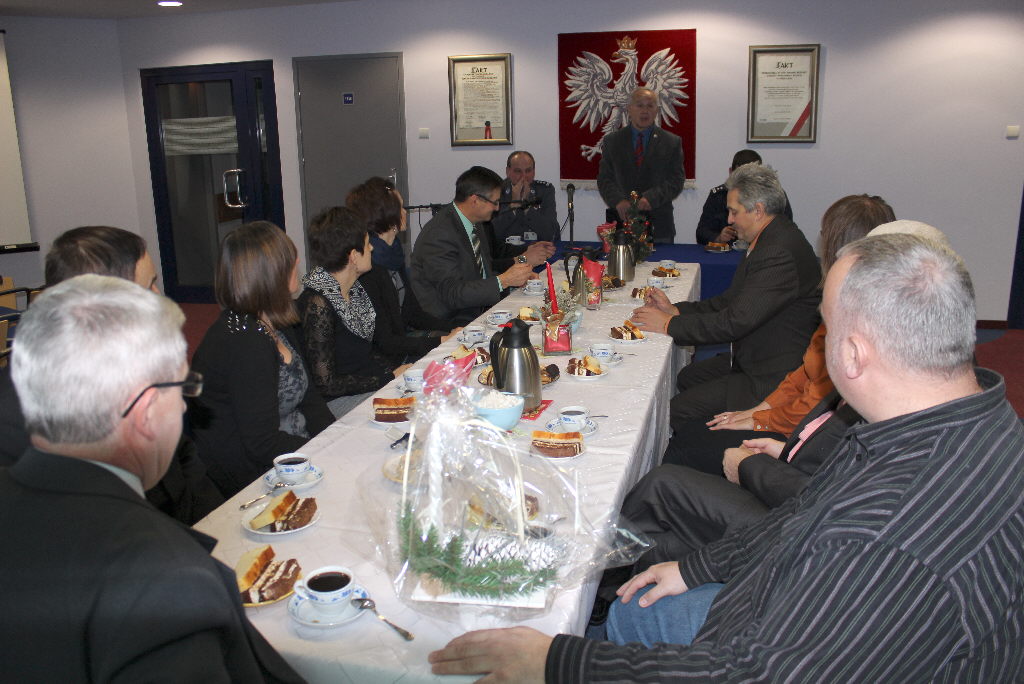 Z-ca Prezesa Mieczysław Karp prowadzący spotkanie